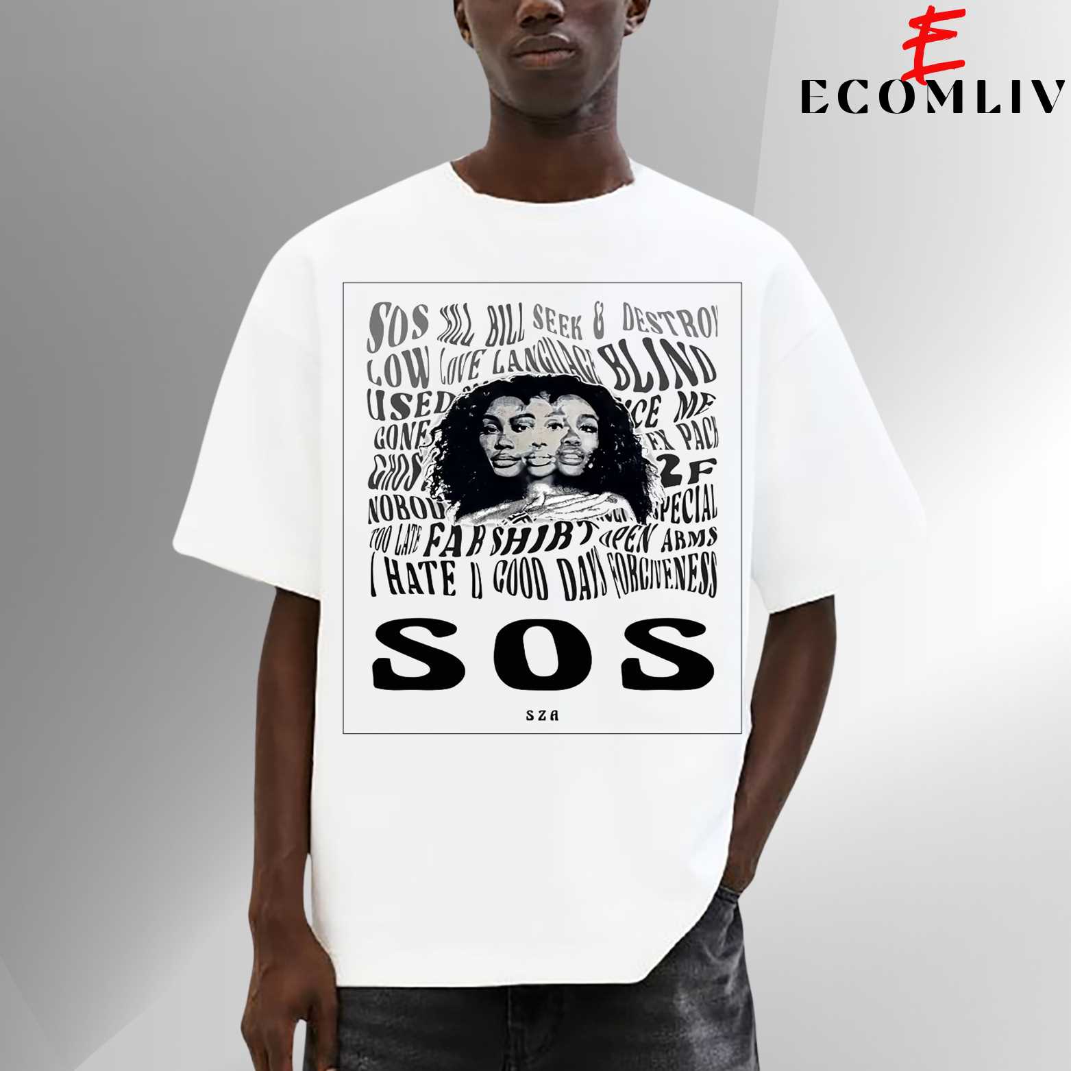 Sza Sos T-Shirt, Pop R&b Shirt, Unisex T-Shirt